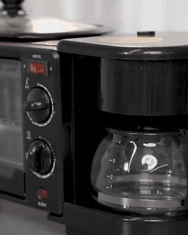 Maquina de Desayuno 3 En 1 Multifuncional