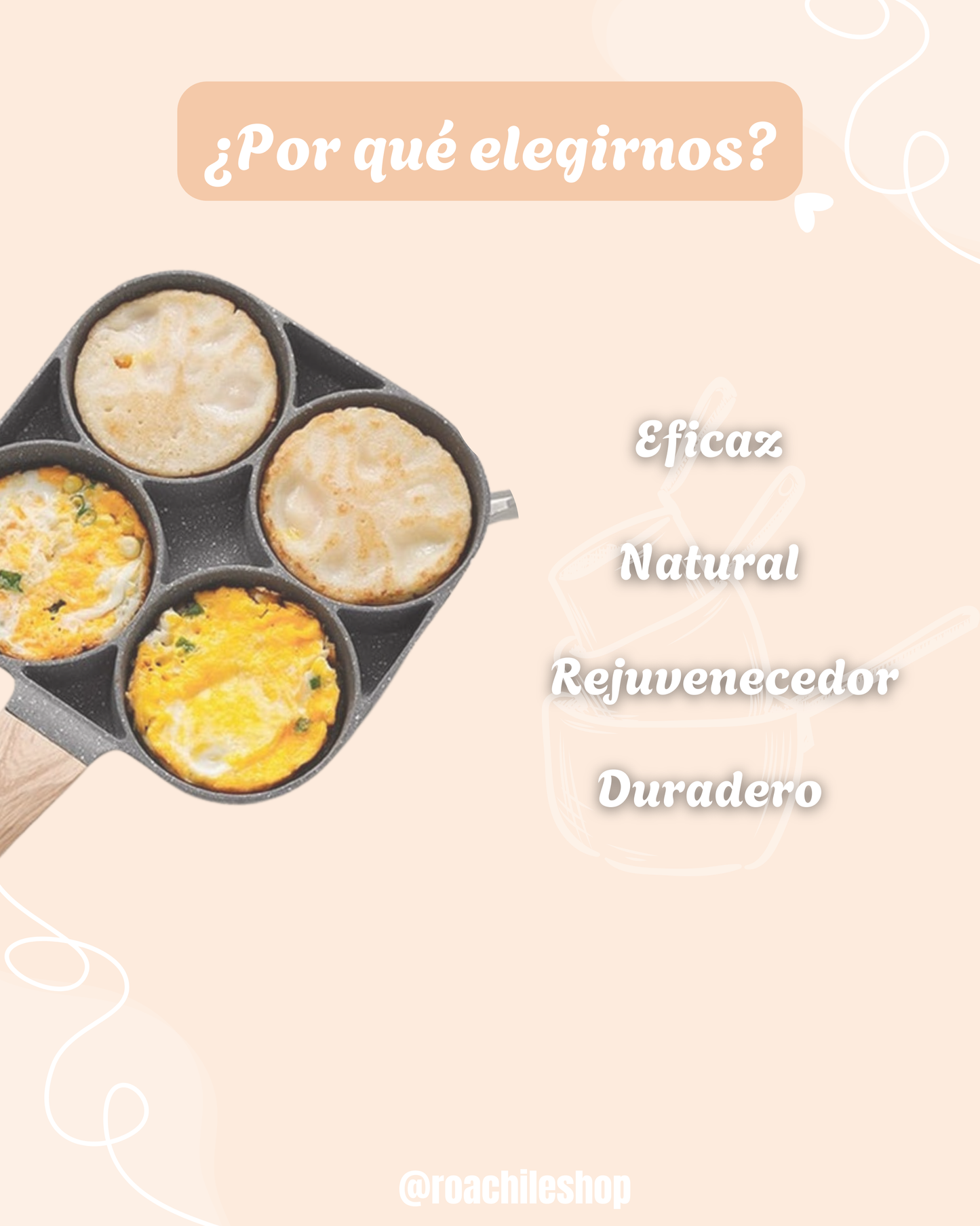 Sartén 4 en 1 Antiadherente – Cocina Rápida y Fácil