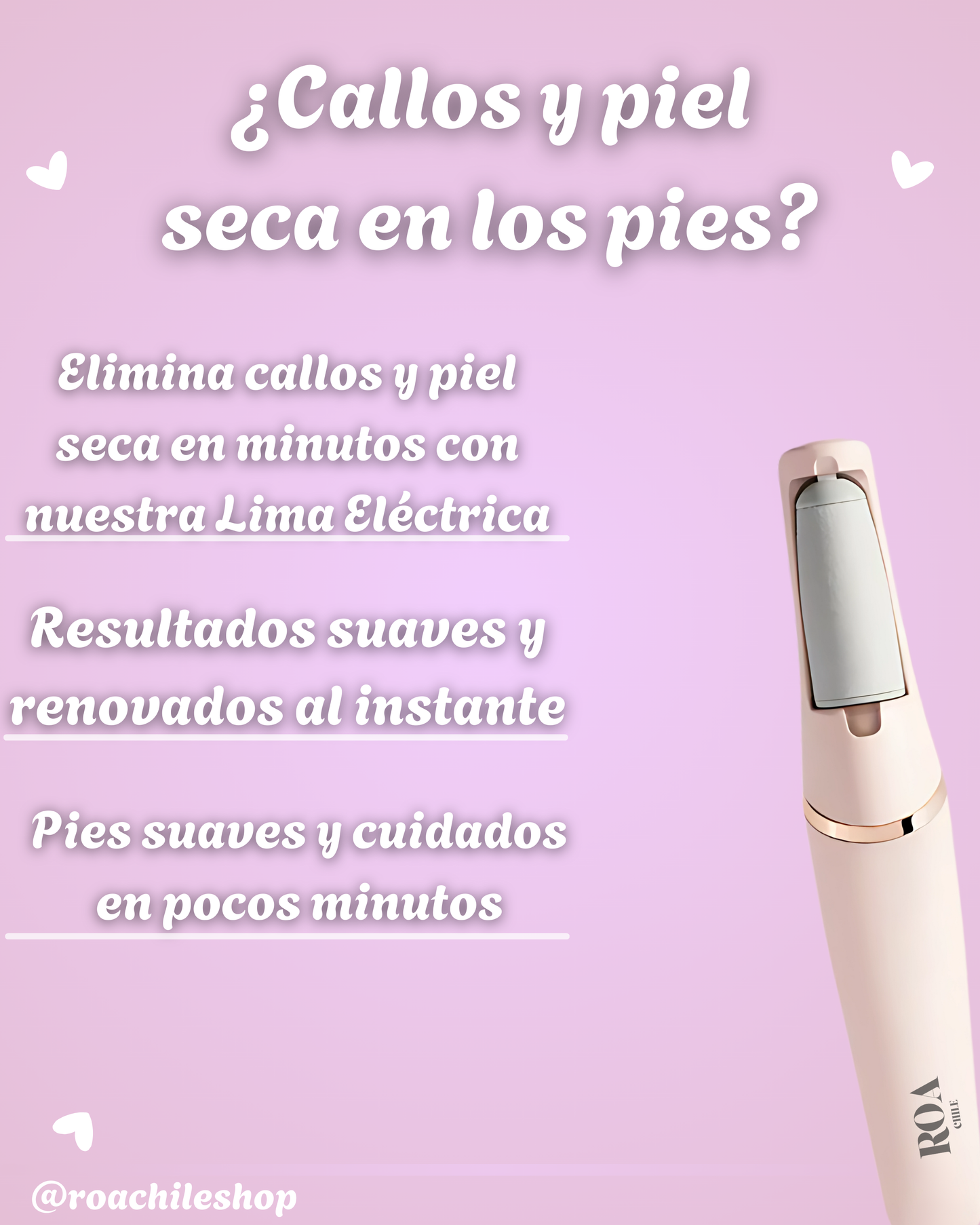 ¡Lima Eléctrica para Pies: Elimina Callos y Piel Seca Rápidamente!