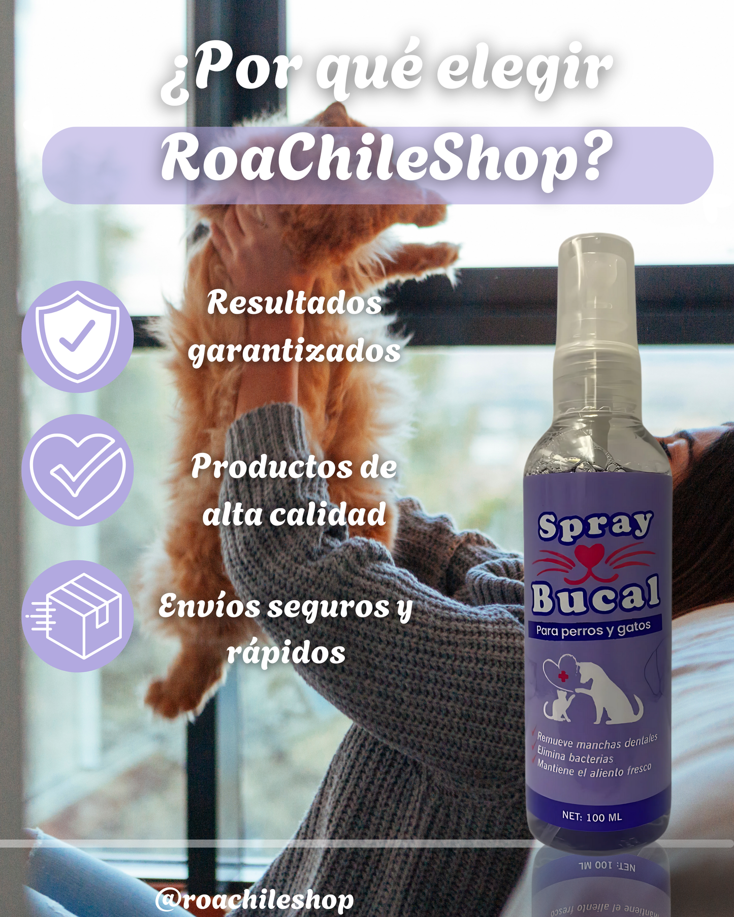 FreshPet™ Spray Bucal Para Perros y Gatos