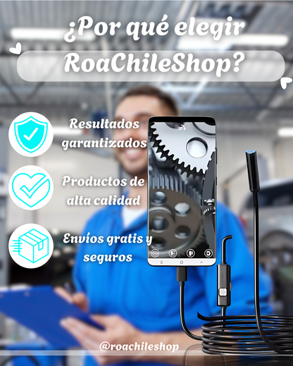 Cámara Endoscopio Digital - Llega donde otros no pueden.
