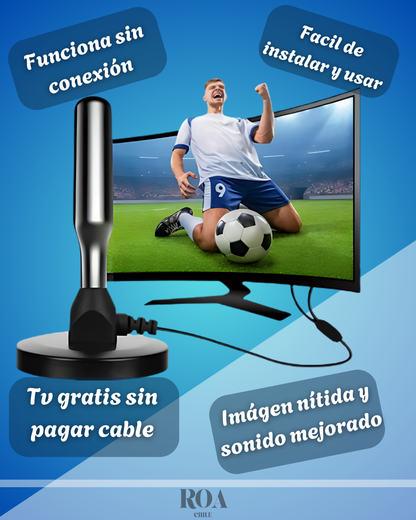 🎁 2x1 EN ANTENA DIGITAL FULL HD – ¡LA FORMA INTELIGENTE DE VER TV GRATIS!