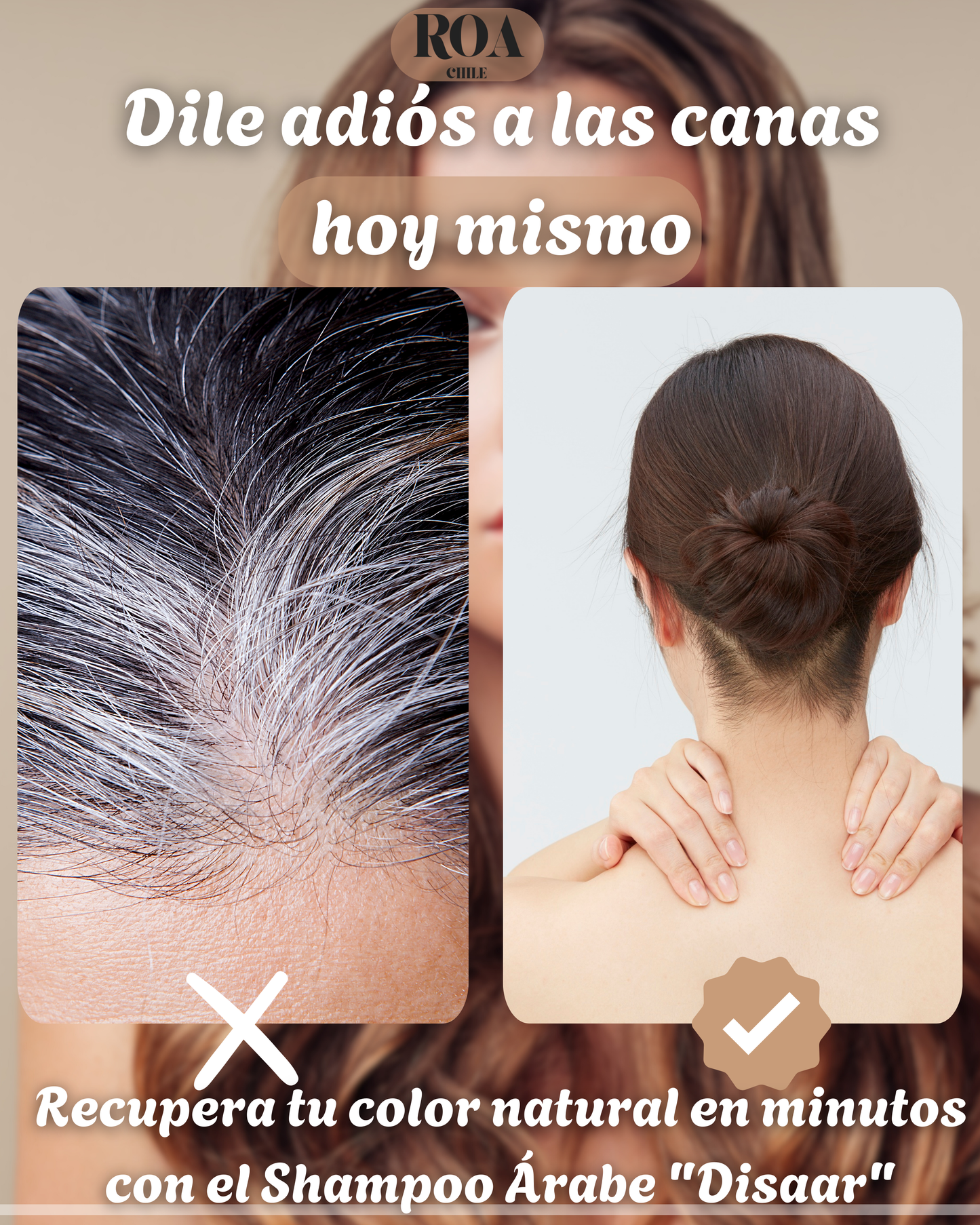 Shampoo Árabe "Disaar" Cubrecanas - Rejuvenece tu cabello hoy mismo.