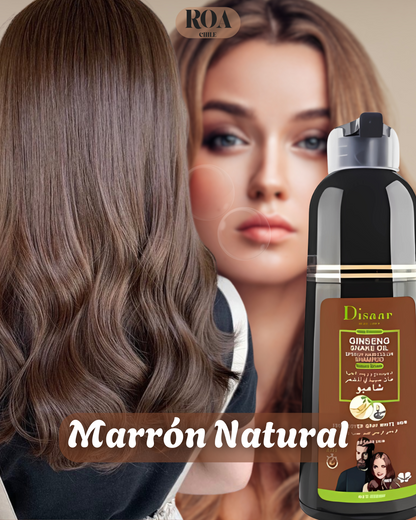 Shampoo Árabe "Disaar" Cubrecanas - Rejuvenece tu cabello hoy mismo.